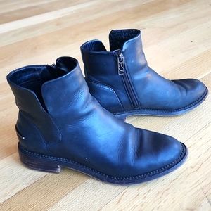 Franco Sarto Leather Ankle Boots Women's size 7